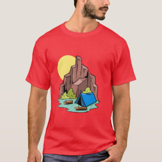 Camiseta Camper Campsite Camp Camping gift