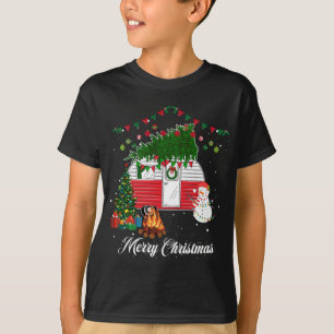Camiseta Camper Christmas Tree Mating Family Natal Pa