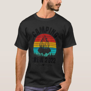 Camiseta Camper Correspondente Grupo de Acampamento Família