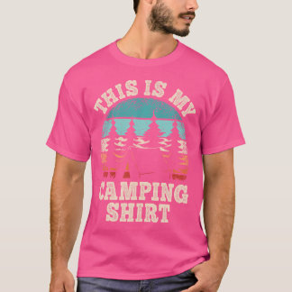 Camiseta Camper Engraçado Caminhando A Natureza Lá Fora Est