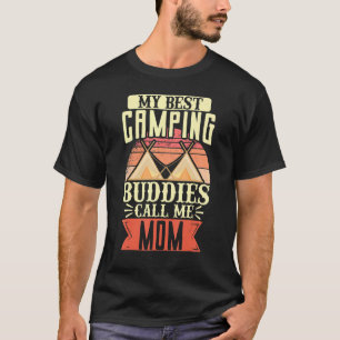 Camiseta Camper Outdoor Tent Meus Melhores Amigos De Acampa