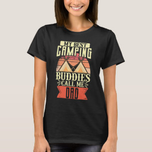 Camiseta Camper Outdoor Tent Meus Melhores Amigos De Acampa