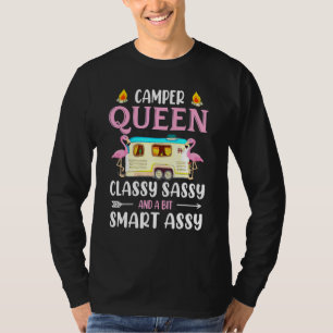 Camiseta Camper Queen Classy Sassy E Um Bit Smart Assy