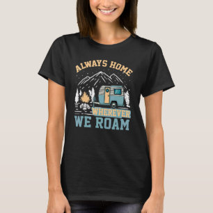 Camiseta Camper Sayings And Camping