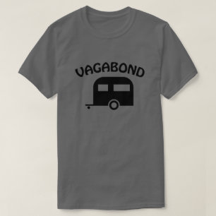 Camiseta Camper Trailer Vagabond T-shirt engraçada