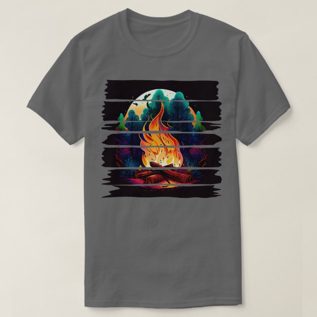 Camiseta Campfire (Frente do Design)