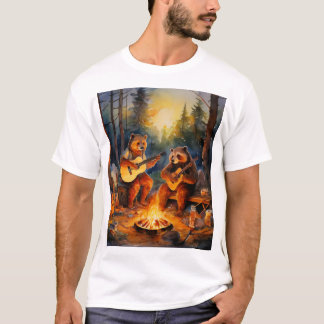 Camiseta "Campfire Critters: Shena Hilariante De Campos De 
