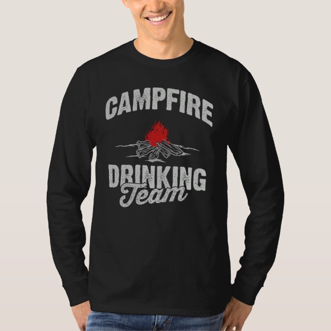 Camiseta Campfire Drinking Team (Frente)
