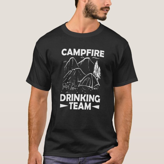 Camiseta Campfire Drinking Team  8 (Frente)