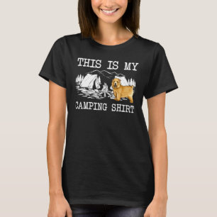 Camiseta Campfire Norwich Terrier Dog Este É O Meu Acampame