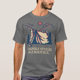Camiseta Campfire Stories are BOOtiful Camping Positivity C