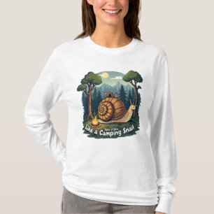 Camiseta Camping Animal Funny T-shirt