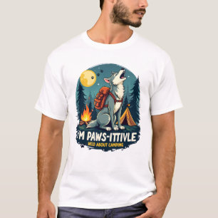 Camiseta Camping Animal Funny T-shirt