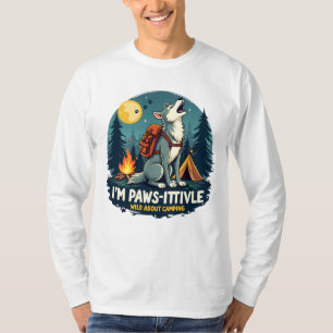 Camiseta Camping Animal Funny T-shirt