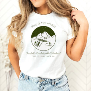 Camiseta Camping Bachelorette Personalizado T-Shirt