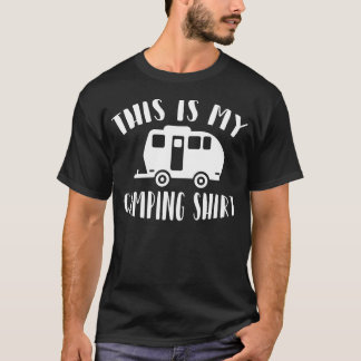 Camiseta Camping Camper Caravana menina