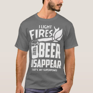 Camiseta Camping Campfire Beer 2
