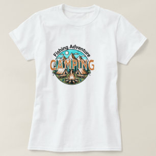 Camiseta Camping - Camping Adventure Ladies T-Shirt