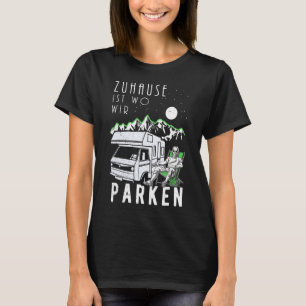 Camiseta Camping Caravan Funny Pensio