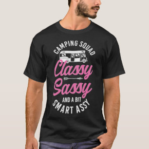Camiseta Camping Classy Sassy Smart é a melhor internet do