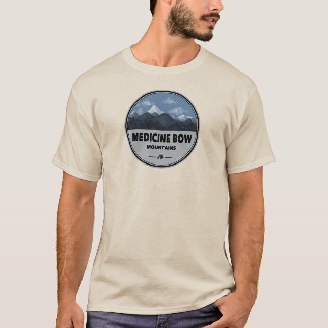 Camiseta Camping do Arco de Medicina Colorado Wyoming (Frente)