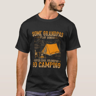 Camiseta Camping do Vovô legal - Velha Estilo Vergonhoso Oc