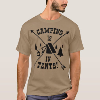 Camiseta Camping é vintage Inents