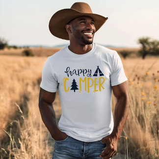Camiseta Camping Feliz