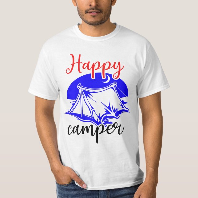 Camiseta Camping Feliz (Frente)