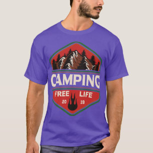 Camiseta Camping Free Life