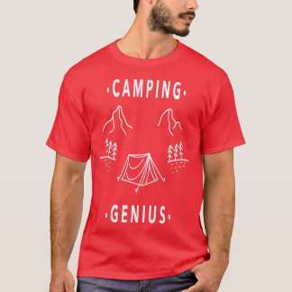 Camiseta Camping Genius Triblend