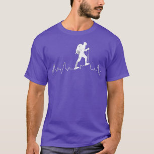 Camiseta Camping Hiker Nature Hike Hobby Forest Rock