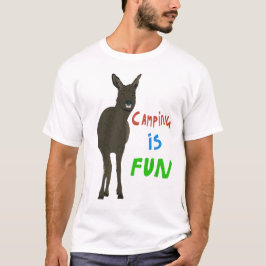 Camiseta Camping Hiking Forest Art