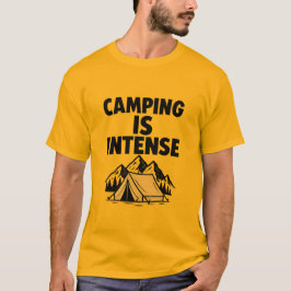 Camiseta Camping Is Intense Men's Premium