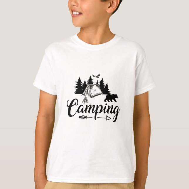 Camiseta Camping Lover - Camping Legal (Frente)