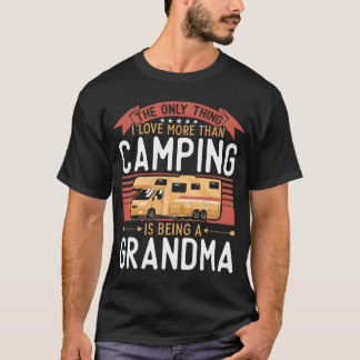 Camiseta Camping Motorhome engraçado