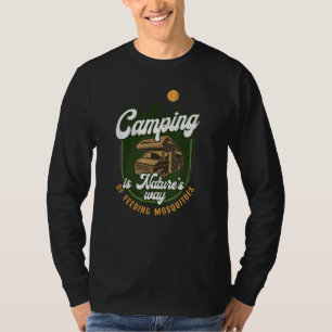 Camiseta Camping Natures Way Alimentando Mosquitos Motorhom
