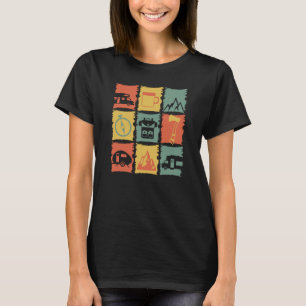 Camiseta Camping Stuff Grafik para Camper T-Shirt