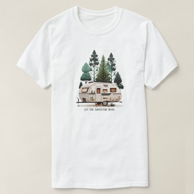 Camiseta Camping T-Shirt (Frente do Design)