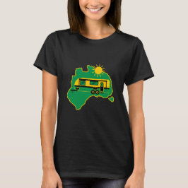Camiseta Camping T-Shirt da Caravana Australiana