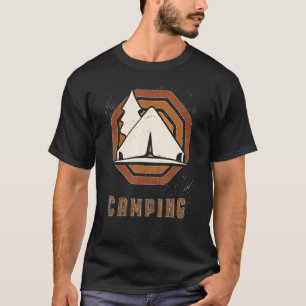 Camiseta Camping Vintage Retro Classic Love