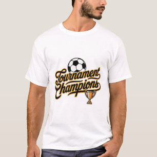 Camiseta Campions do Torneio de Futebol