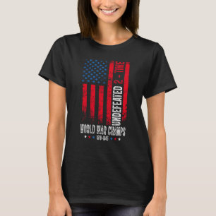 Camiseta Campions Mundiais de Guerra 2 Vezes Invictos Patri