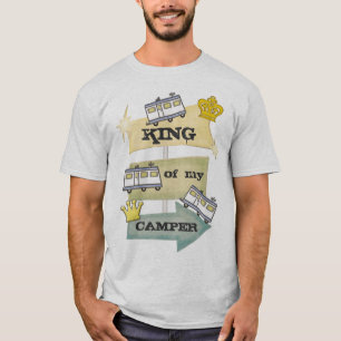 Camiseta Campista do rv/t-shirt retros engraçados do