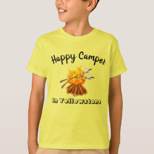 Camiseta Campista Feliz de Camisa-T