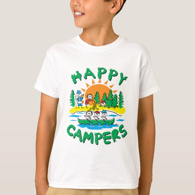 Camiseta Campistas felizes (Frente)