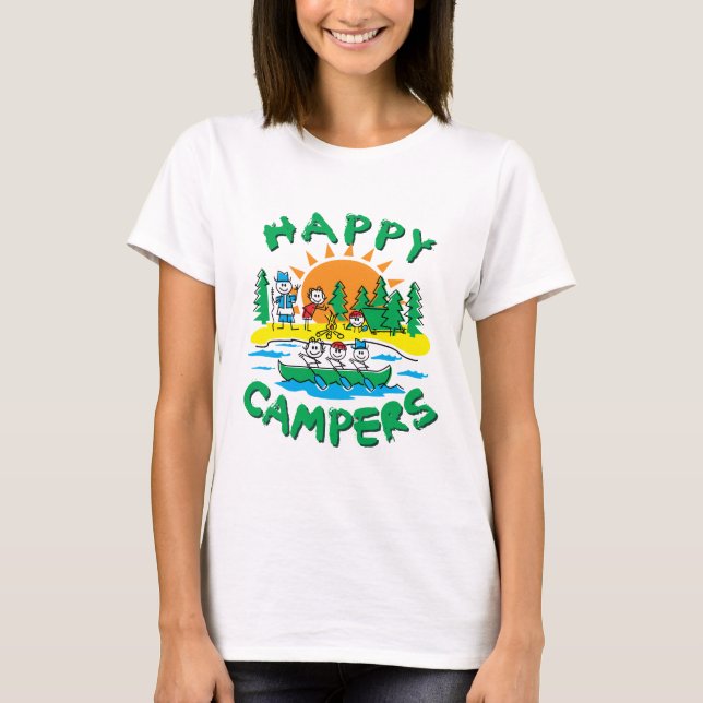 Camiseta Campistas felizes (Frente)