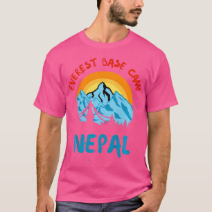 Camiseta Campo base Everest Nepal Subindo Montanhas Subindo