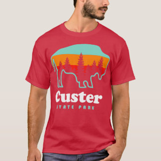 Camiseta Campo Custer State Park Bison South Dakota