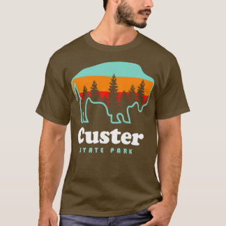 Camiseta Campo Custer State Park Bison South Dakota